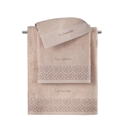 Σετ 3τμχ Πετσέτες Emblem Old Pink