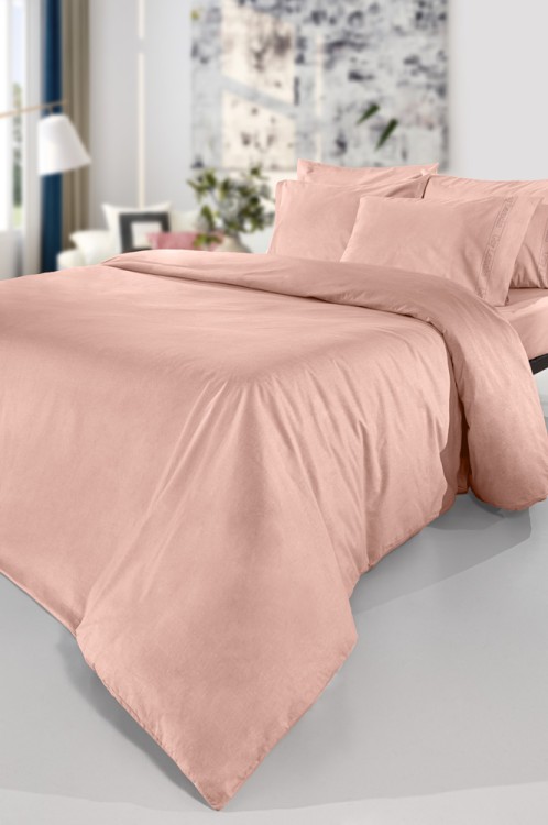 Παπλωματοθήκη Color Plus Coral 