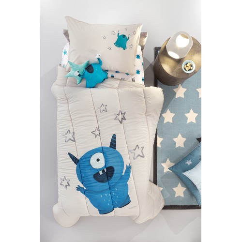 Κουβερλί Monsters Blue Suede