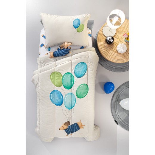 Κουβερλί Pet Blue Suede