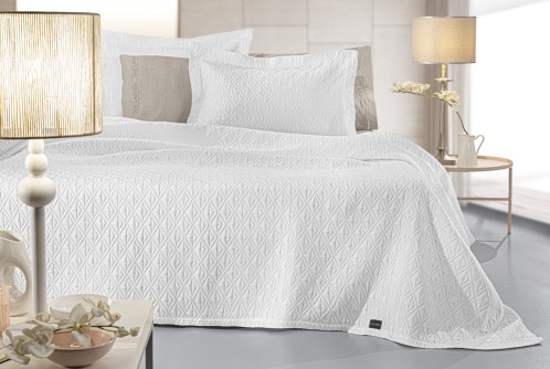 Κουβέρτα Oasis White