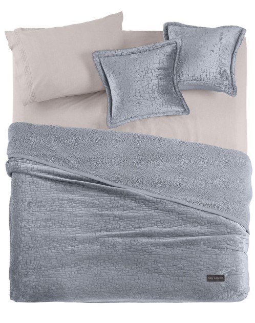 Σετ 2τμχ Κουβέρτα Bolzano Silver