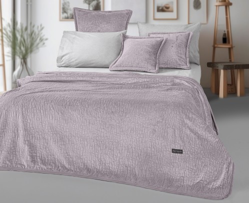 Σετ 2τμχ Κουβέρτα Bolzano Melanze