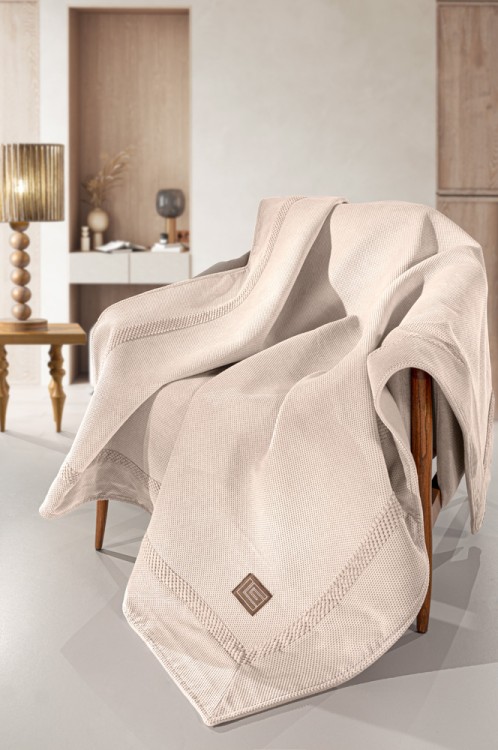 Ριχτάρι Καναπέ Rubicon Champagne (Διθέσιος) 170x250