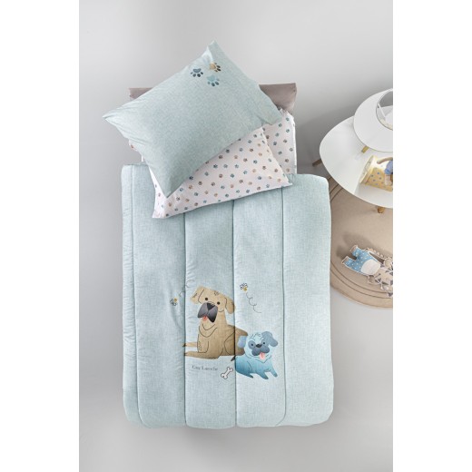 Παιδική Παπλωματοθήκη Paw Ciel Suede