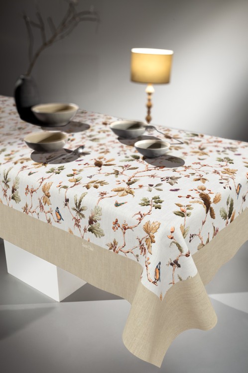 Αλέκιαστο και Αδιάβροχο Τραπεζομάντηλο 1045 Natural 145x220