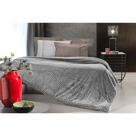 Σετ 2τμχ Κουβέρτα Smoothie Anthracite