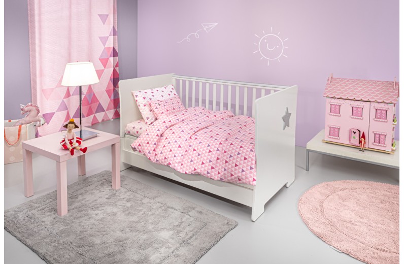 Σετ 3τμχ Βρεφικά Σεντόνια Two 2 Twenty Fuchsia