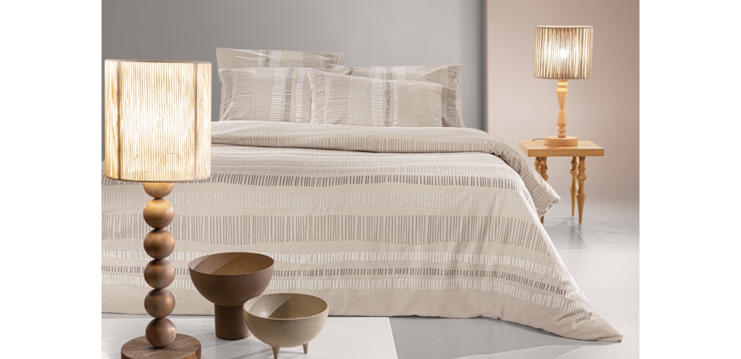 Σετ 4τμχ Σεντόνια Nuvola Taupe Flannel