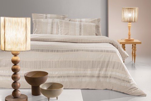 Σετ 4τμχ Σεντόνια Nuvola Taupe Flannel
