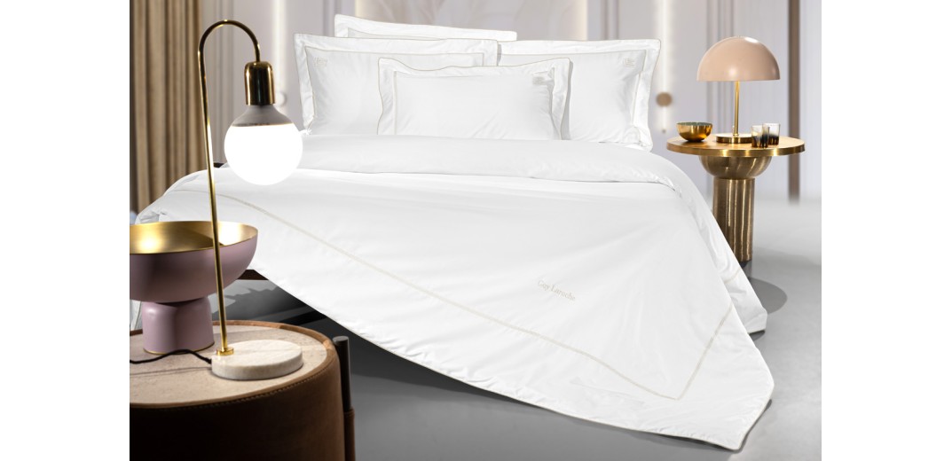 Σετ 3τμχ Παπλωματοθήκη Elite White/Beige