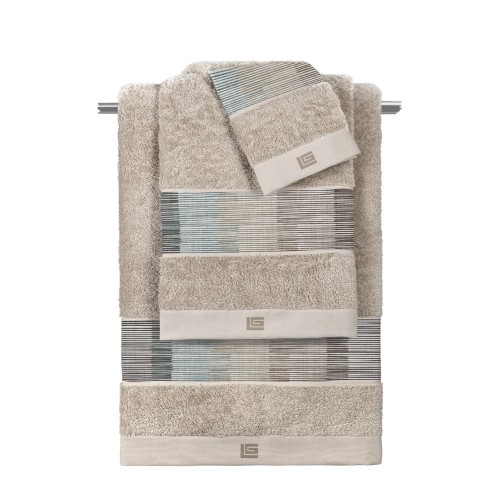 Σετ 3τμχ Πετσέτες Lorenzo Mocca - Natural