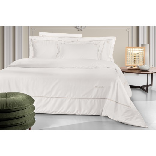 Σετ 4τμχ. Σεντόνια Elite Ivory/Beige