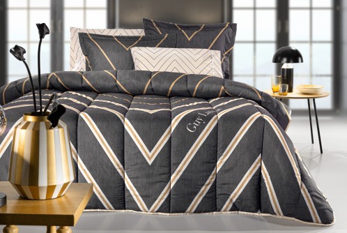 Πάπλωμα Canyon Anthracite Suede