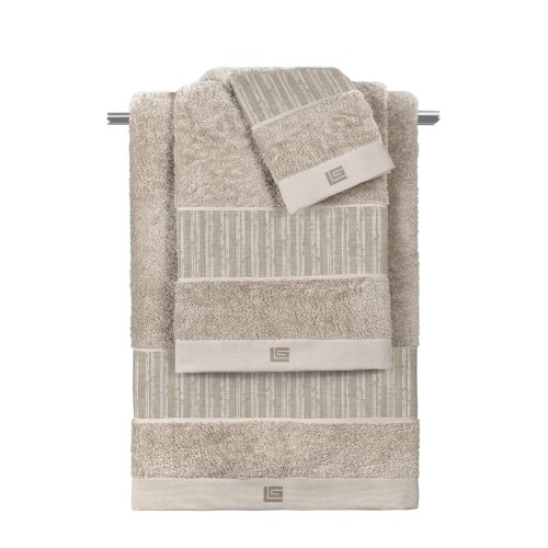 Σετ 3τμχ Πετσέτες Tudor Ammos - Natural