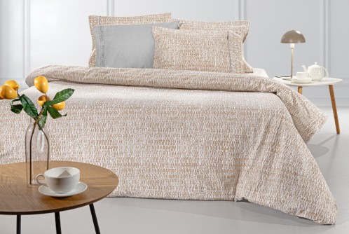 Σετ 4τμχ. Σεντόνια Beaver Almond Flannel