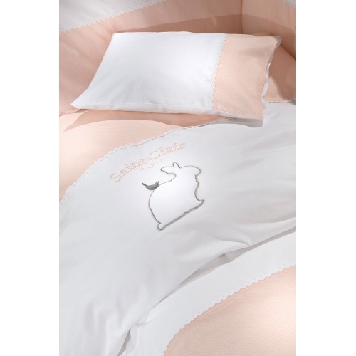 Σετ Σεντόνια 3τμχ. Lapin Pink 110x170-110x160-30x40