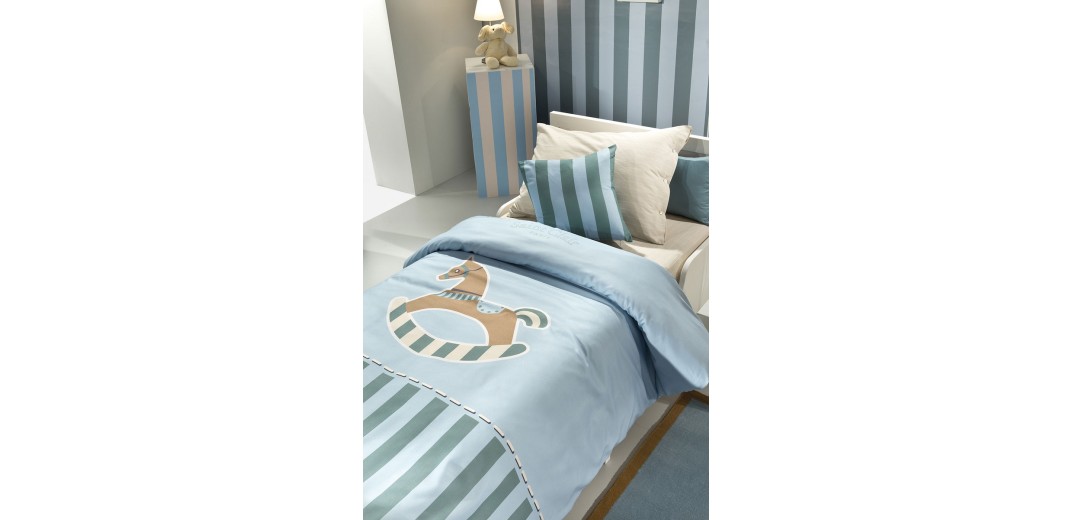 Παπλωματοθήκη Toy Blue Suede