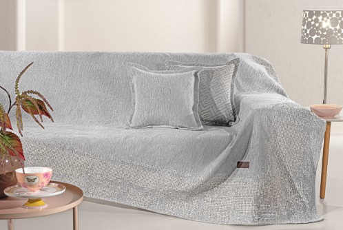Ριχτάρι Καναπέ Perth Grey (Τριθέσιος) 180x300
