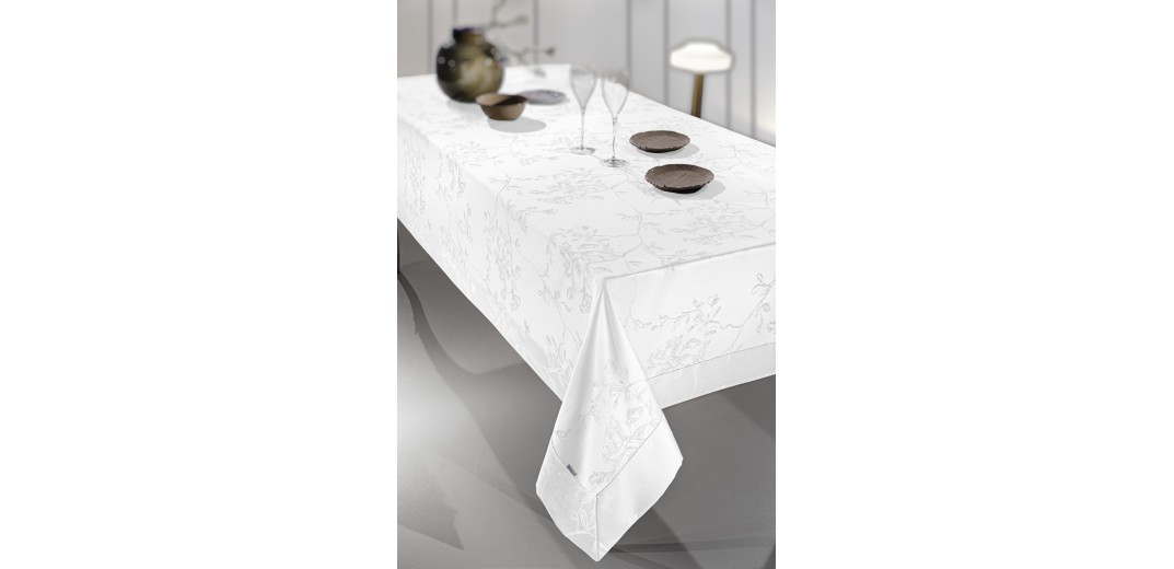 Τραπεζομάντηλο Country White