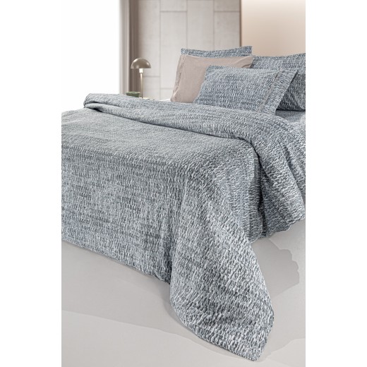 Σετ 3τμχ Παπλωματοθήκη Beaver Titanium Flannel