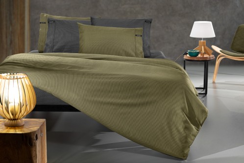 Παπλωματοθήκη Minimal Khaki 