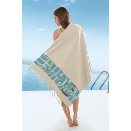 Πετσέτα Θαλάσσης - Παρεό Pestemal 25 Beige 