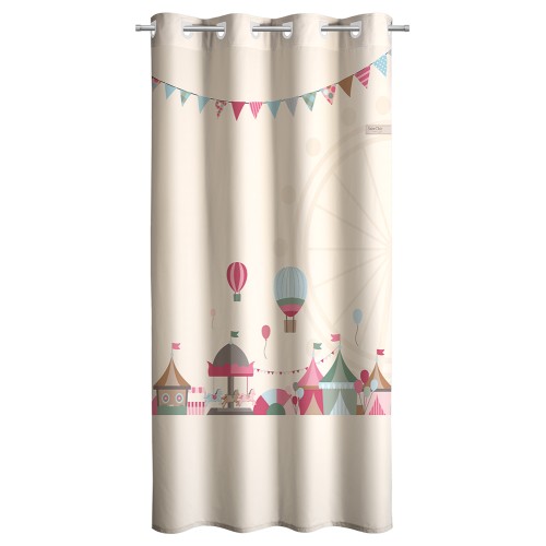 Παιδική & Βρεφική Κουρτίνα Soft-Touch Rodeo με Τρουκς 160x240