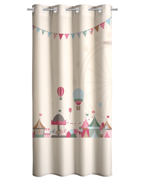 Παιδική & Βρεφική Κουρτίνα Soft-Touch Rodeo με Τρουκς 160x240