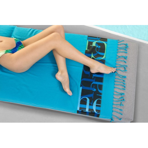 Πετσέτα Θαλάσσης - Παρεό Pestemal 25 Turquoise 