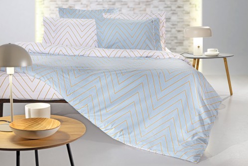 Σετ 4τμχ. Σεντόνια Canyon Sky Με Λάστιχο