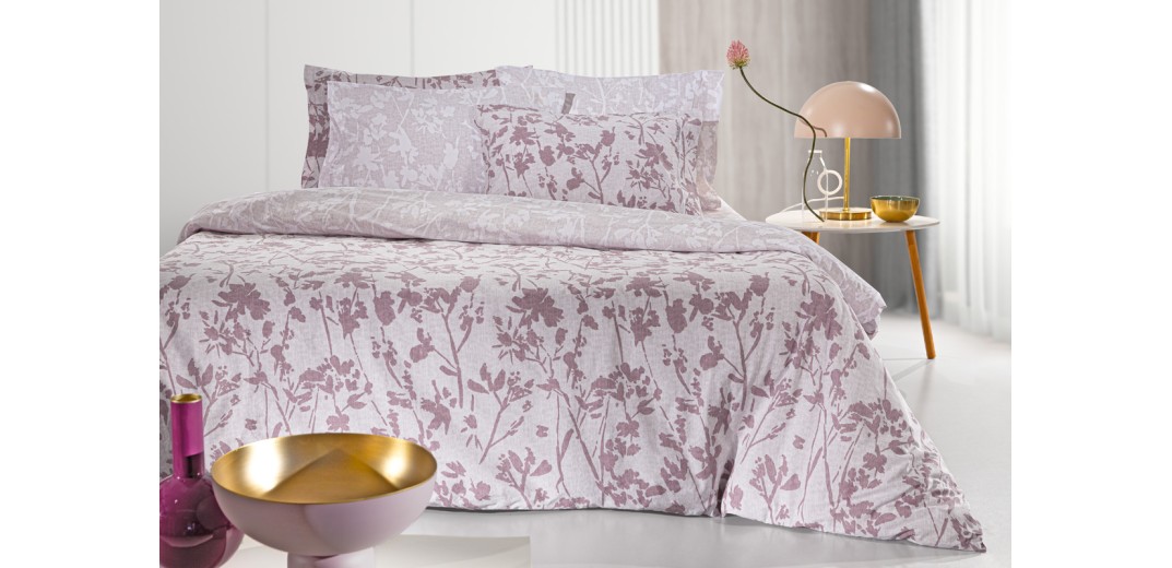 Σετ 4τμχ. Σεντόνια Romance Melanze Με Λάστιχο 