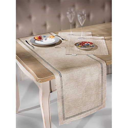 Τραβέρσα 2007 Beige Laser Cut