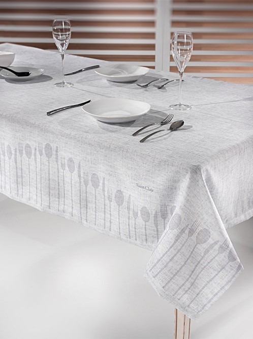 Τραπεζομάντηλο 1007 Silver
