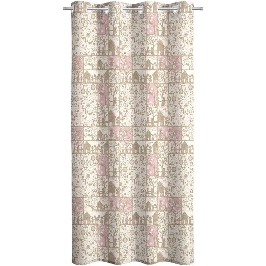 Κουρτίνα Soft & Touch Tina με Τρουκς Soft Touch