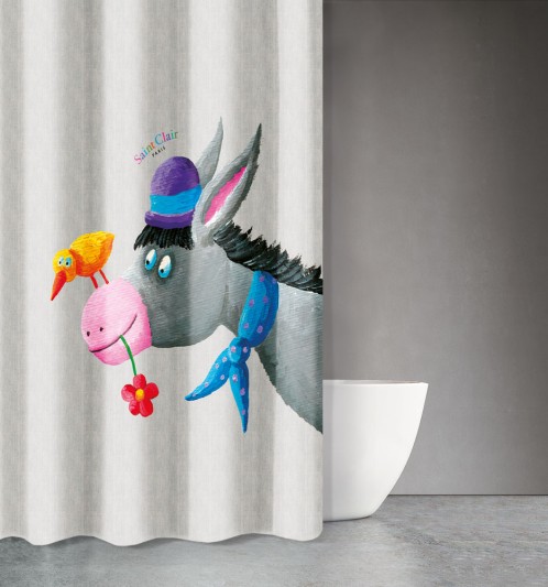 Κουρτίνα Μπάνιου Baby Kids Des 314 με Κρίκους