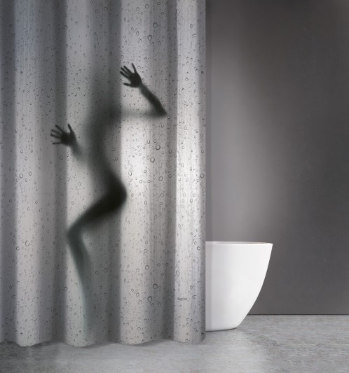 Κουρτίνα Μπάνιου Zen Body Des 810 με Κρίκους