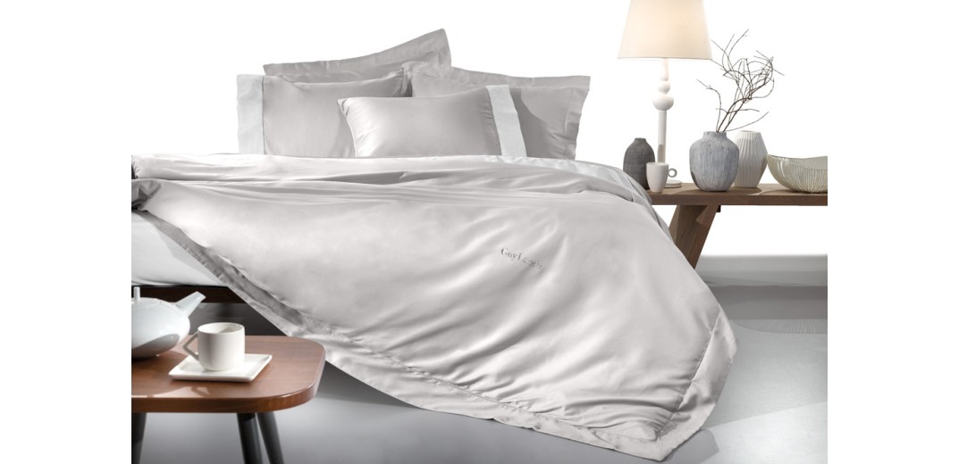 Σετ 3τμχ Παπλωματοθήκη Silky Silver
