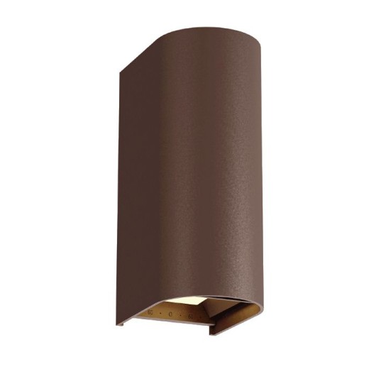 Φωτιστικό Τοίχου Καφέ Azores L:120 H:230