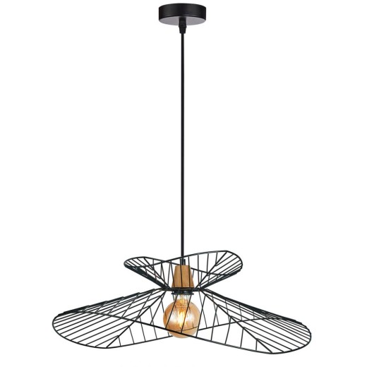 Μονόφωτο Διπλό Kronos D:500 H:1500 Μαύρο