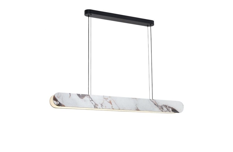 Κρεμαστό Γραμμικό Φωτιστικό Alicia L:1150 H:1500 Λευκό