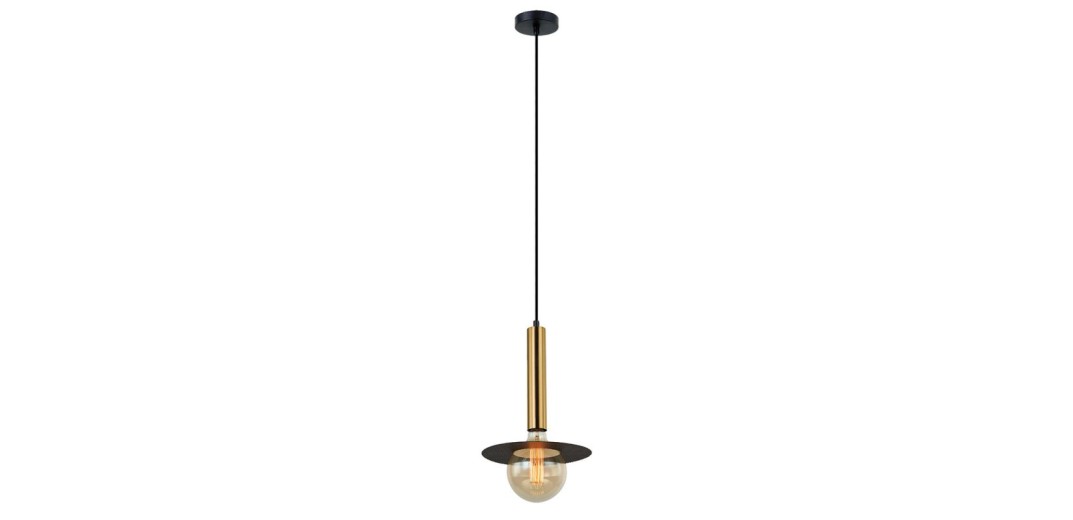 Μονόφωτο Χρυσό Louis D:215x370 H:1930 L:230 d:100(base) Χρυσό / Μαύρο
