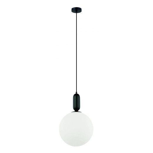 Μονόφωτο Μαύρο Neptune D:300x470 H:1530 d:110(base) Λευκό / Μαύρο