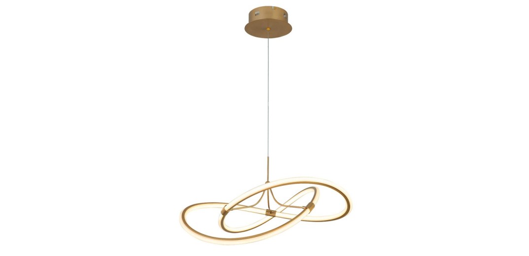 Μονόφωτο Lorra D:600 H:1200 Χρυσό