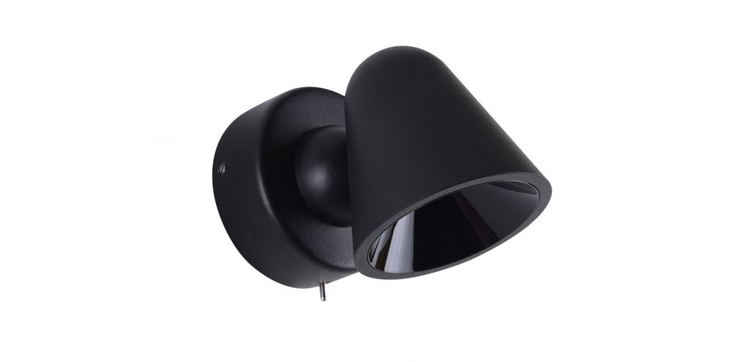 Απλίκα Μαύρη Enzo D:80 H:80 Μαύρο