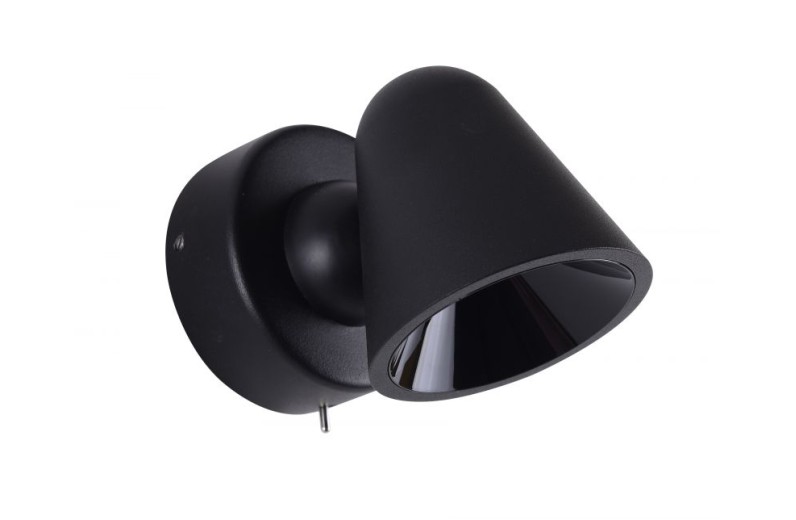 Απλίκα Μαύρη Enzo D:80 H:80 Μαύρο