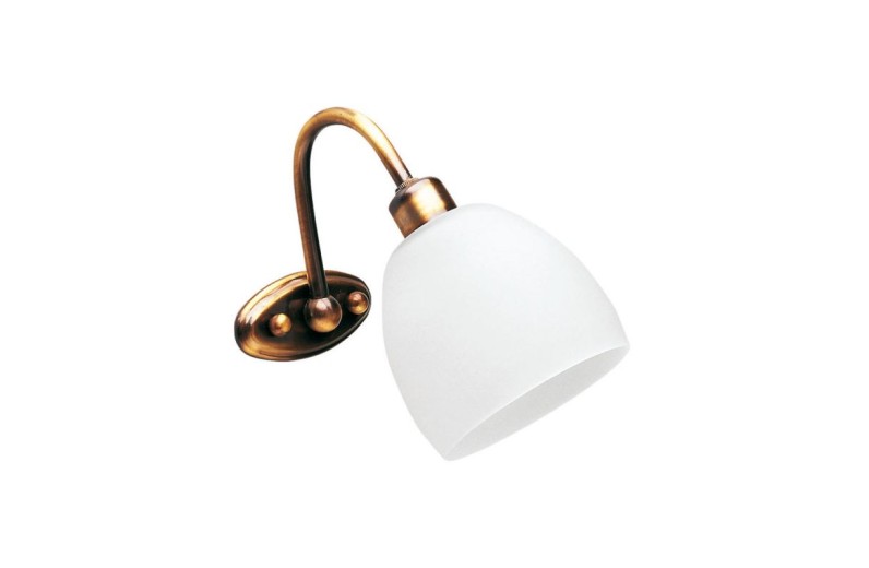 Απλίκα Οξυντέ Niobe W:100 H:180 Λευκό / Οξυντέ