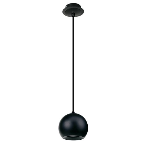 Μονόφωτο Μαύρο Ball D:120 H:1200