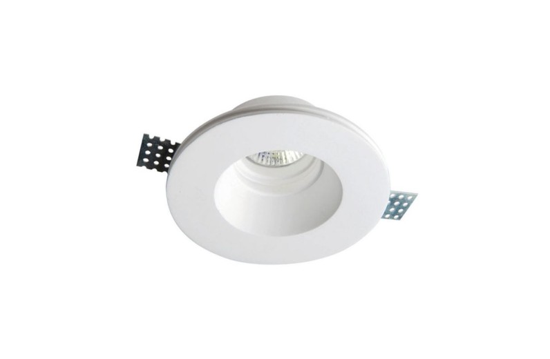 Σποτ Στρογγυλό Ceramic Bradley D:130 H:100min Λευκό