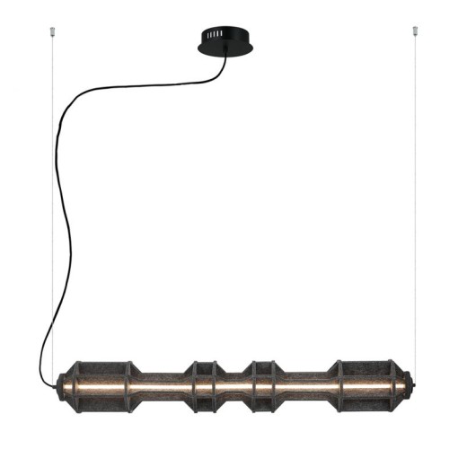 Ράγα  Artisti L:1165 H:1620 σκούρο Γκρι/Μαύρο